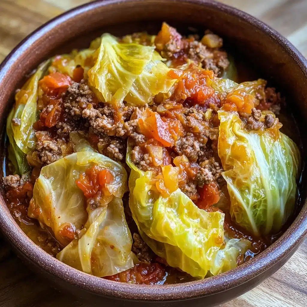 Slow Cooker Unstuffed Cabbage Rolls Recipe - Recipe Image