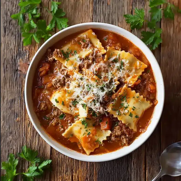 Easy Lasagna Soup Recipe