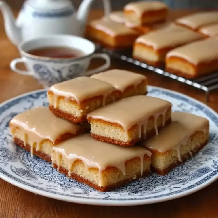Soft Baked Maple Donut Bars Recipe