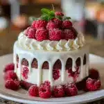 White Chocolate Raspberry Dream Cake Recipe