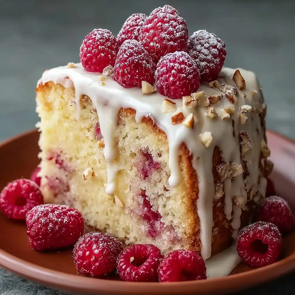 White Chocolate Raspberry Poke Cake Recipe - Recipe Image