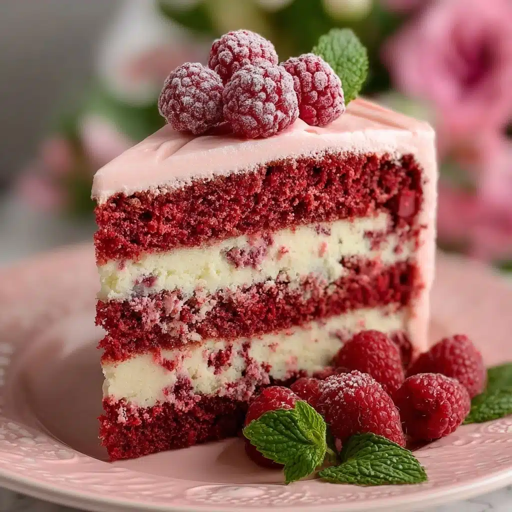 Raspberry Layer Cake: Recipe - Recipe Image
