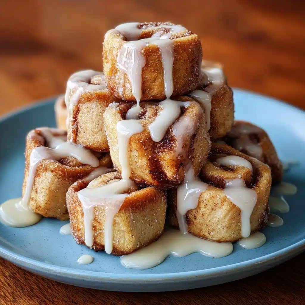 These Cinnamon Roll French Toast Bites Recipe - Recipe Image