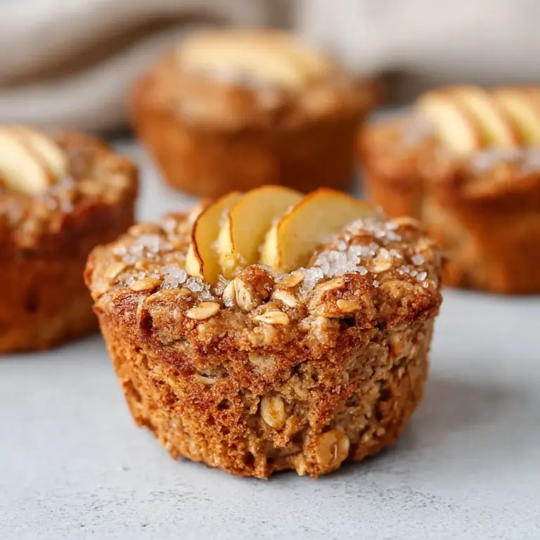Tasty Baked Apple Cinnamon Oatmeal Cups Recipe