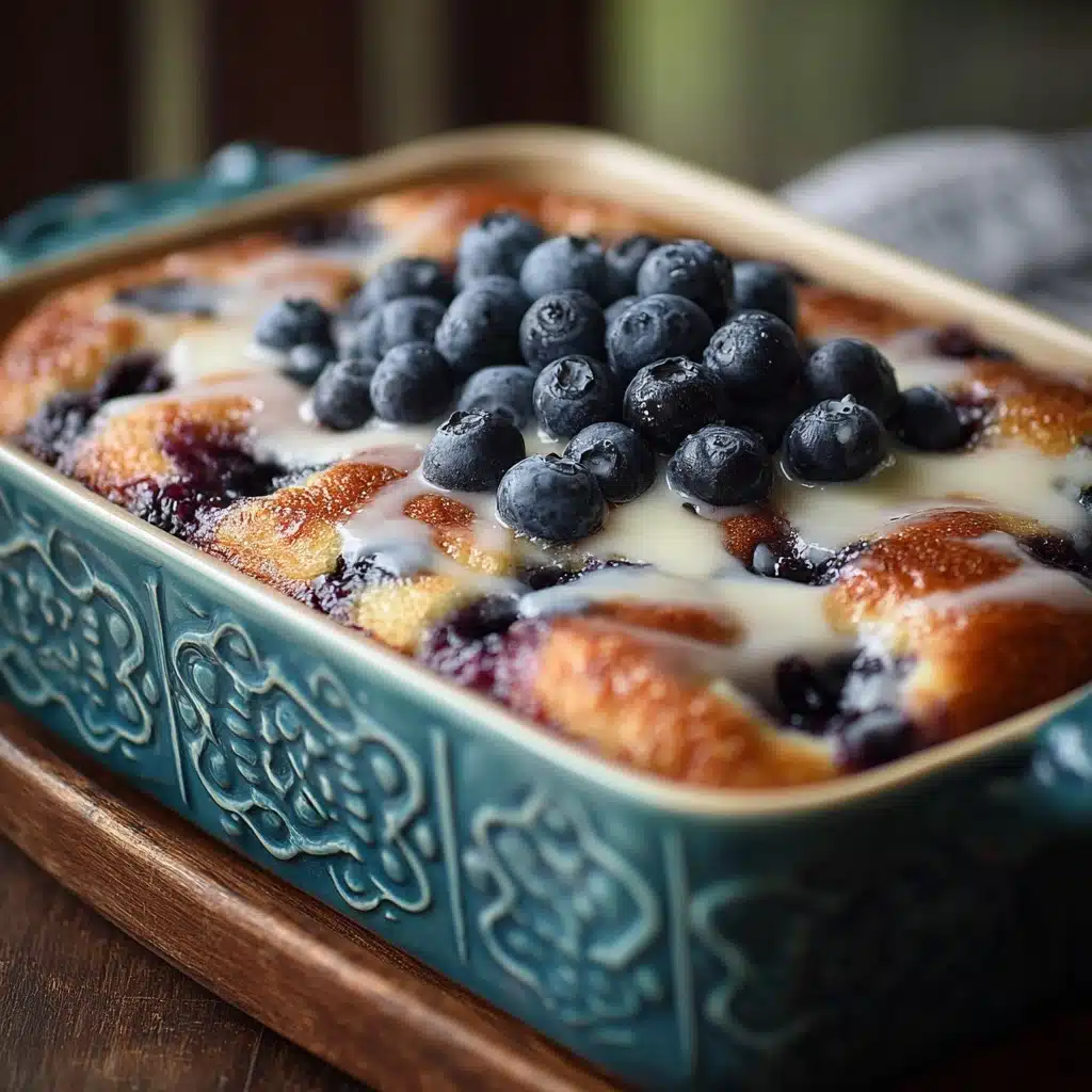 Blueberry Buttermilk Pancake Casserole Recipe