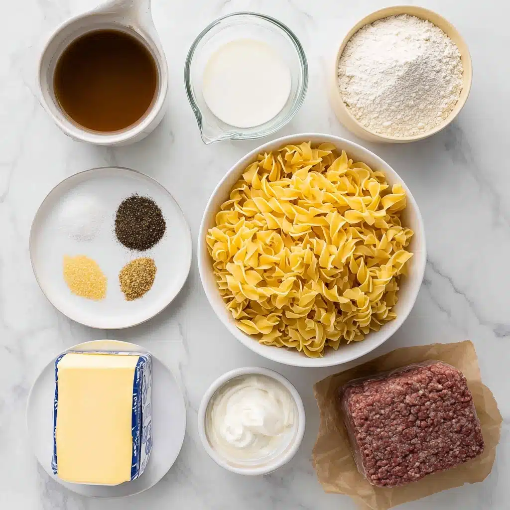 30-Minute Ground Beef Stroganoff Recipe - Recipe Image