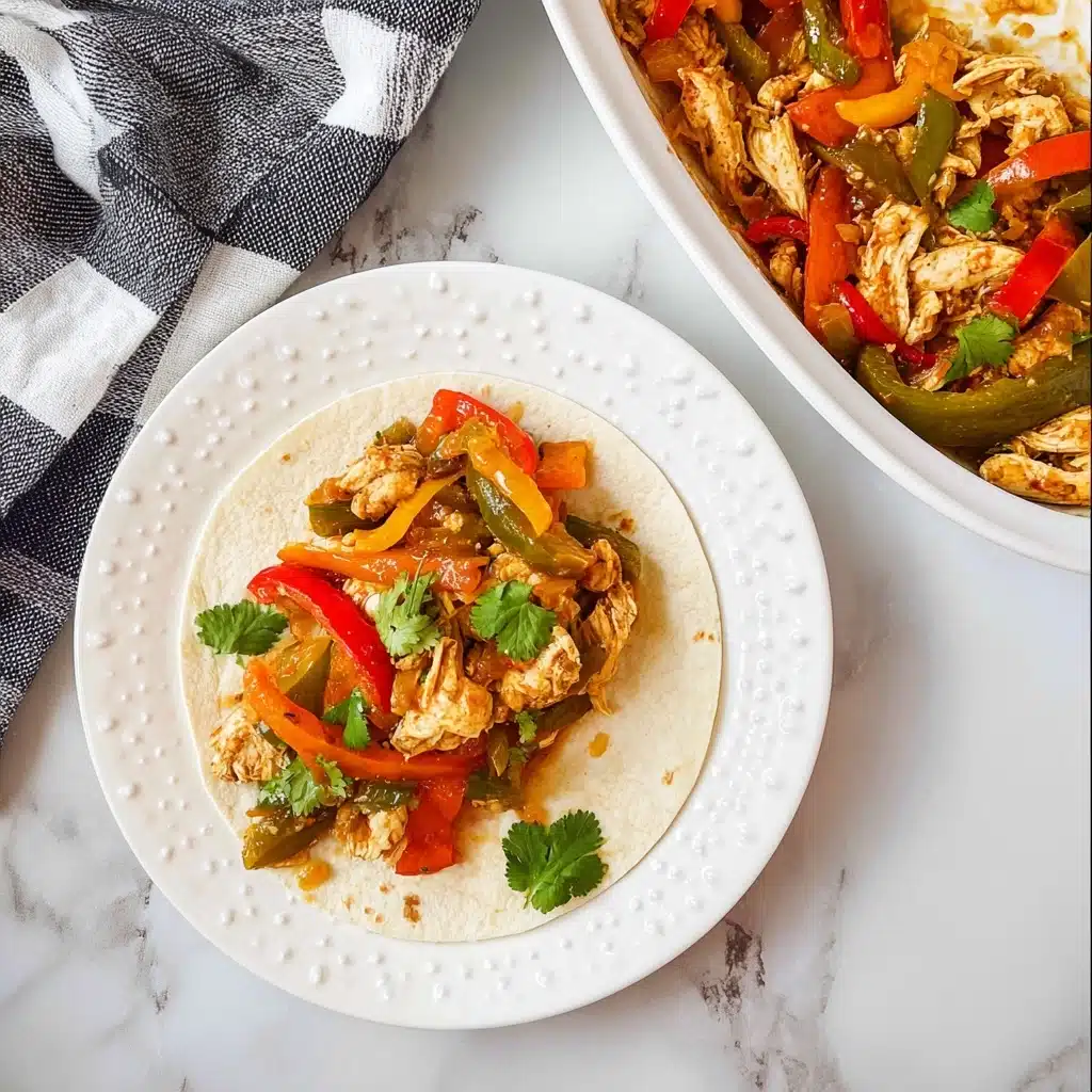 Crockpot Chicken Fajitas Recipe