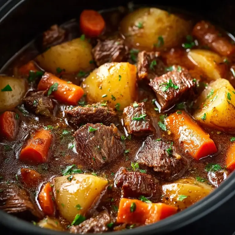 Crock Pot Beef Stew Recipe
