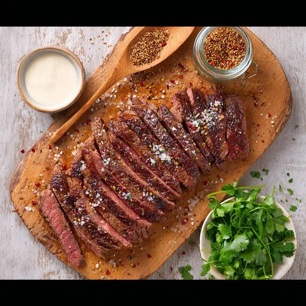 Grilled Bison Ribeye Steaks Recipe - Recipe Image