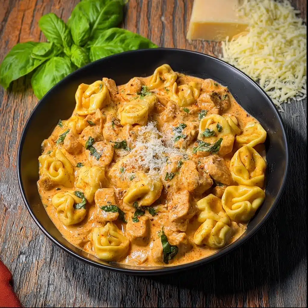 CrockPot Chicken Tortellini Recipe - Recipe Image