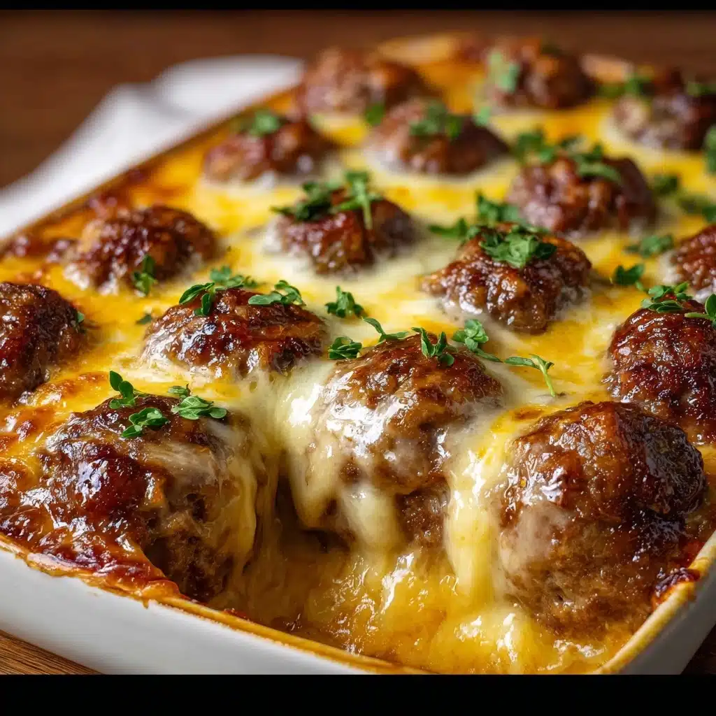 Dump-and-Bake Meatball Recipe - Recipe Image