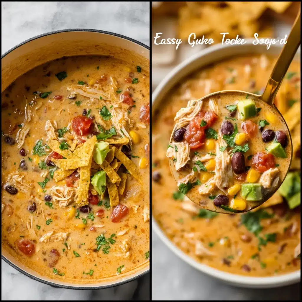 Easy Chicken Taco Soup Recipe - Recipe Image