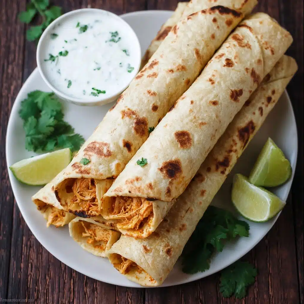 Chicken Taquitos Recipe - Recipe Image