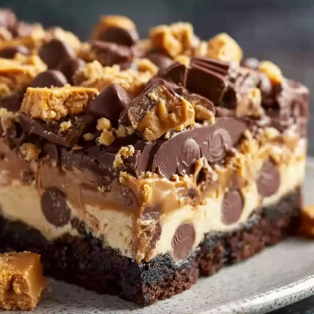 Peanut Butter Cup Dump Cake Recipe - Recipe Image