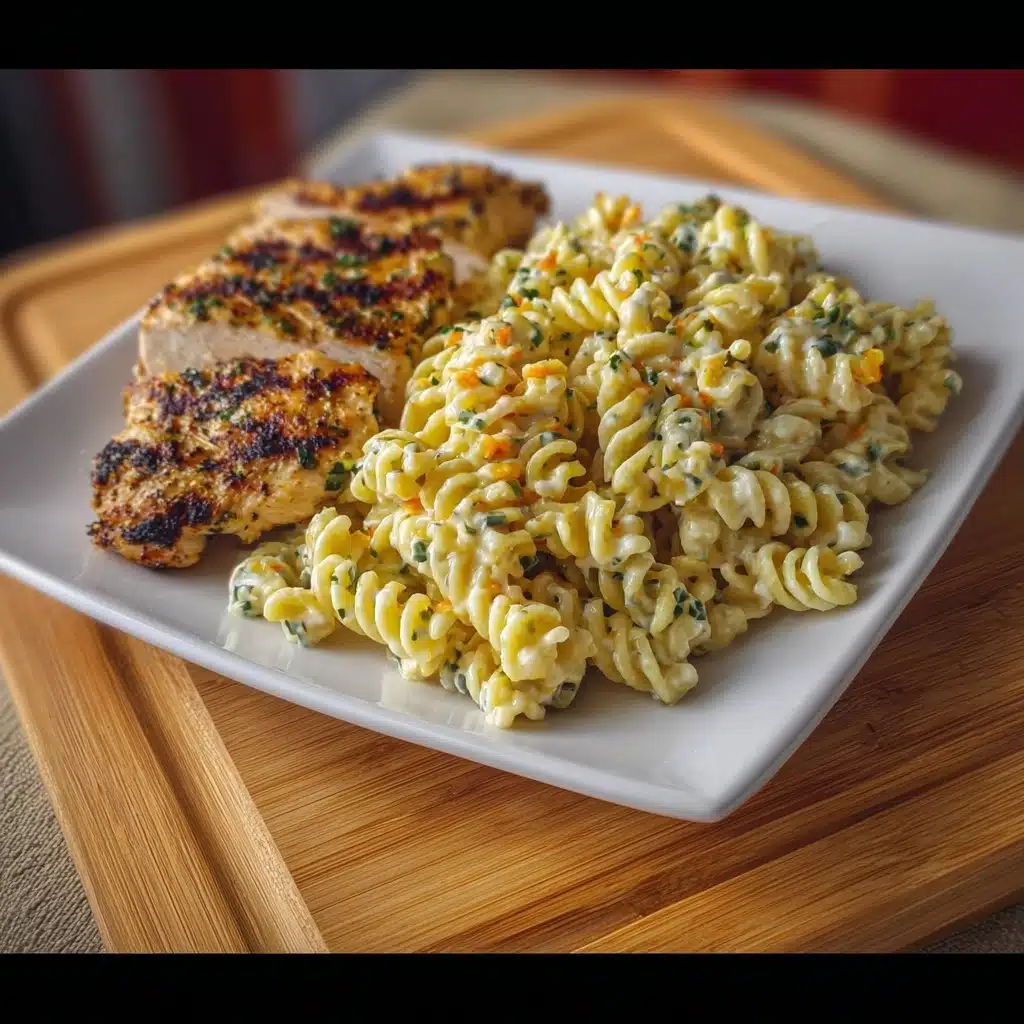 Creamy Garlic Parmesan Chicken Pasta Recipe - Recipe Image