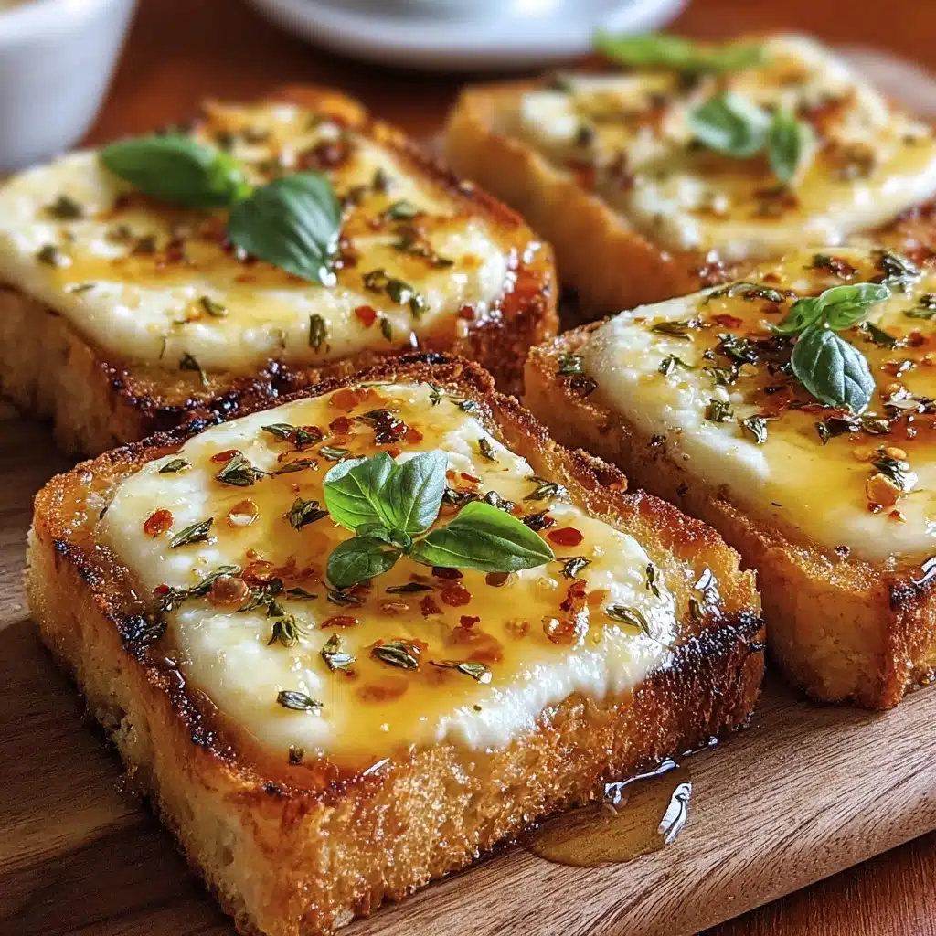 Hot Honey Garlic Bread Pizza Recipe - Recipe Image