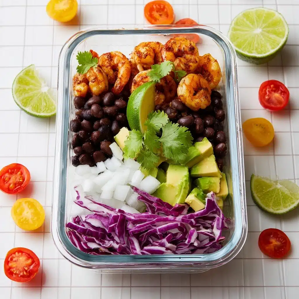 Shrimp taco rice bowl Recipe - Recipe Image