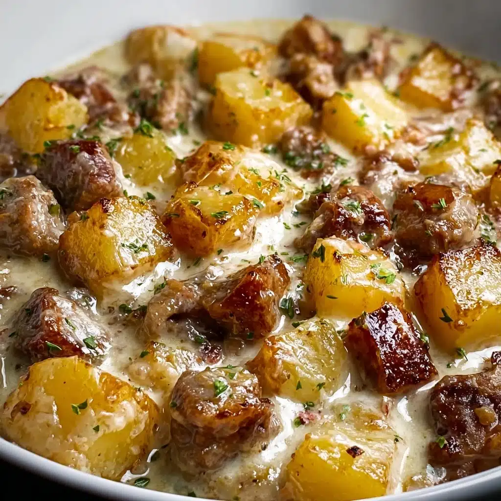 Garlic Parmesan Crockpot Chicken and Potatoes Recipe - Recipe Image