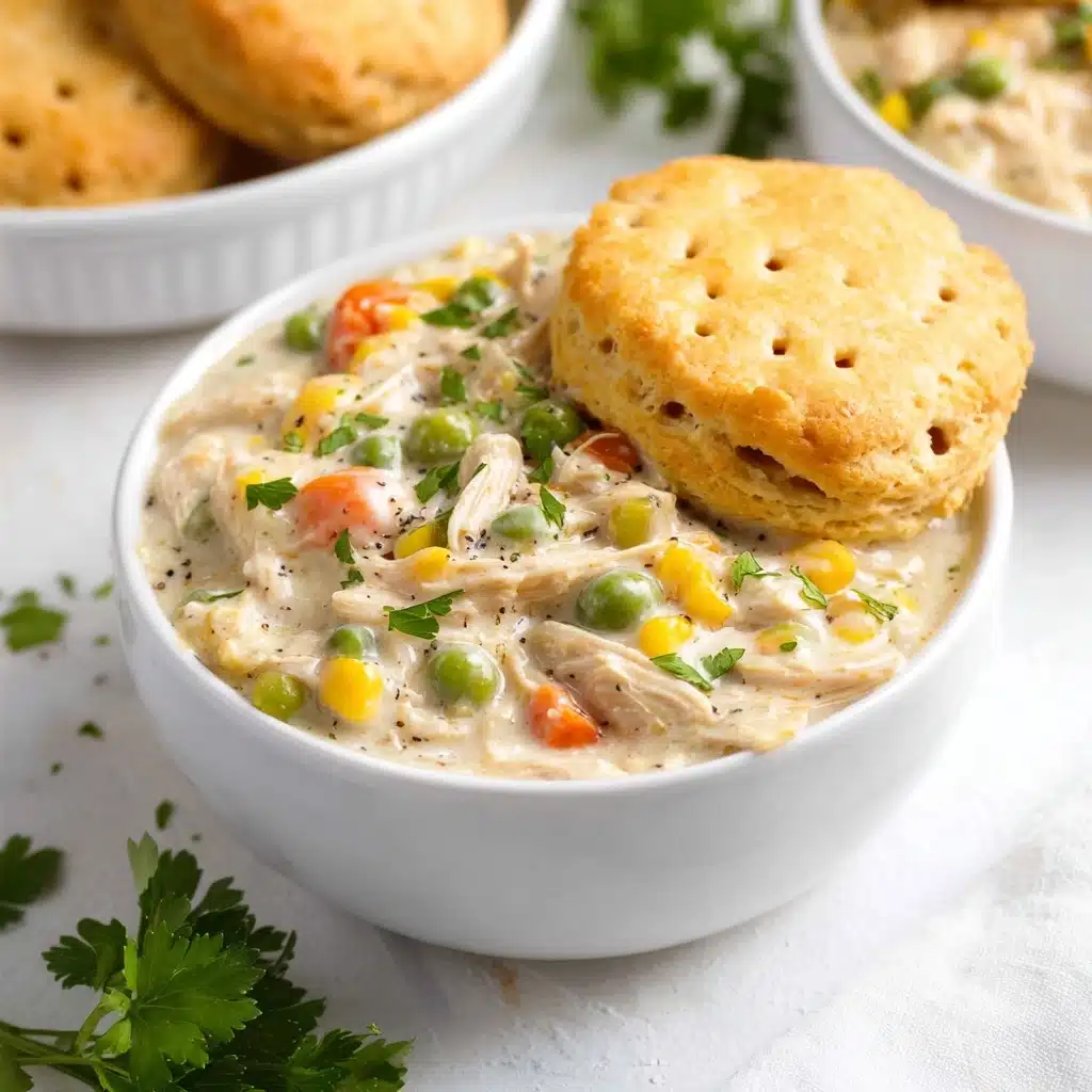 Easy Slow Cooker Chicken Pot Pie Recipe - Recipe Image