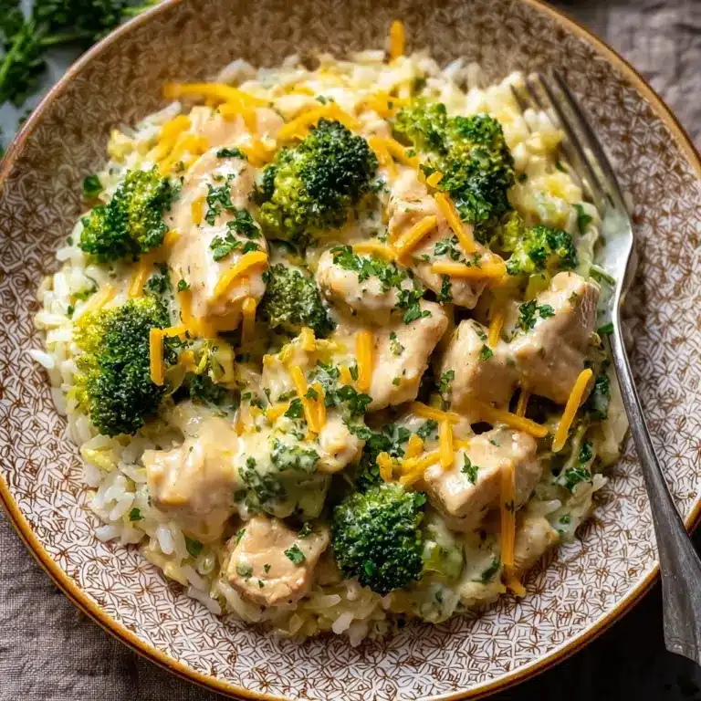 Creamy Broccoli Cheddar Chicken Delight Recipe