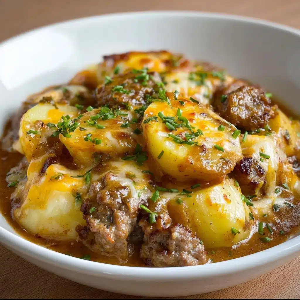 Crockpot Hamburger Potato Casserole Recipe - Recipe Image