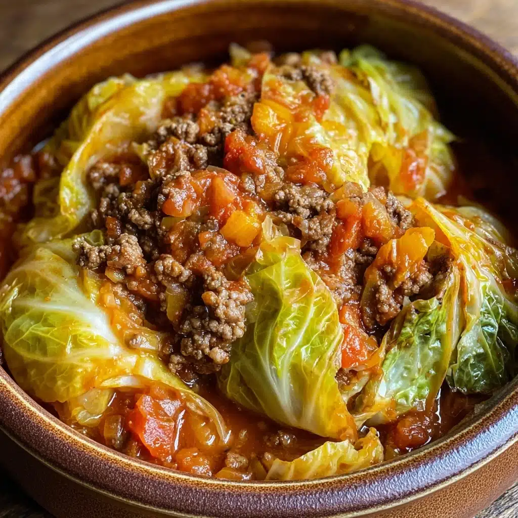 Slow Cooker Unstuffed Cabbage Rolls Recipe - Recipe Image
