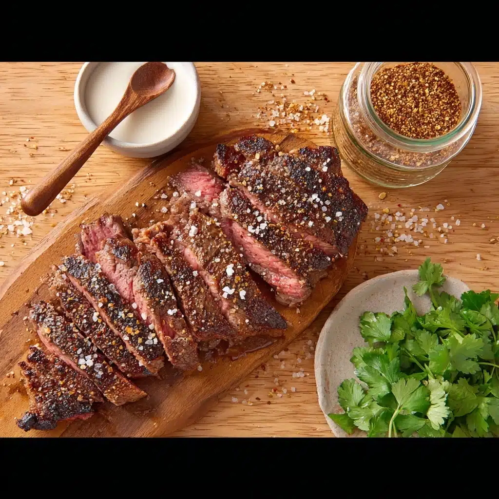 Grilled Bison Ribeye Steaks Recipe - Recipe Image