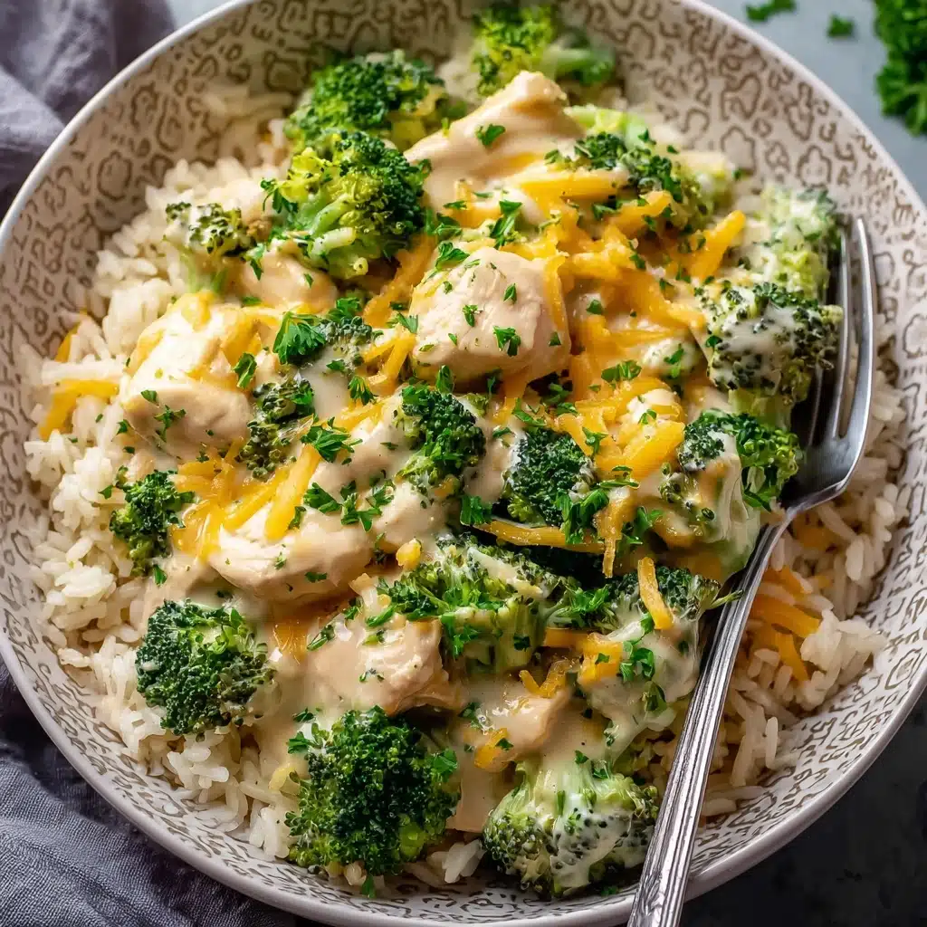 Creamy Broccoli Cheddar Chicken Delight Recipe - Recipe Image