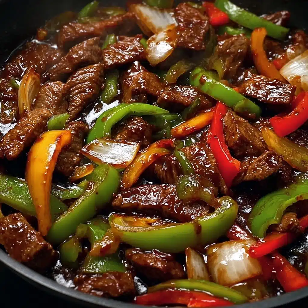 PEPPER STEAK IN A CROCK POT Recipe - Recipe Image