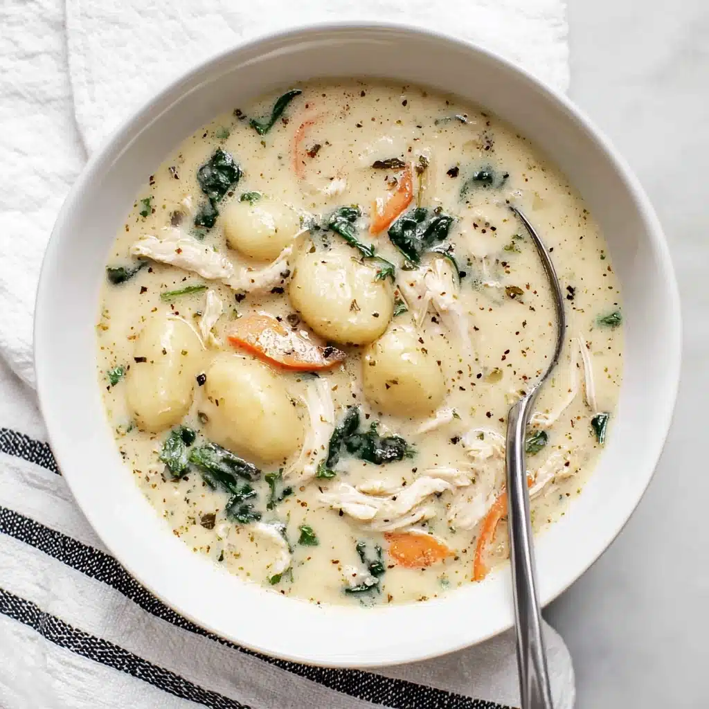Olive Garden Chicken Gnocchi Soup Recipe - Recipe Image