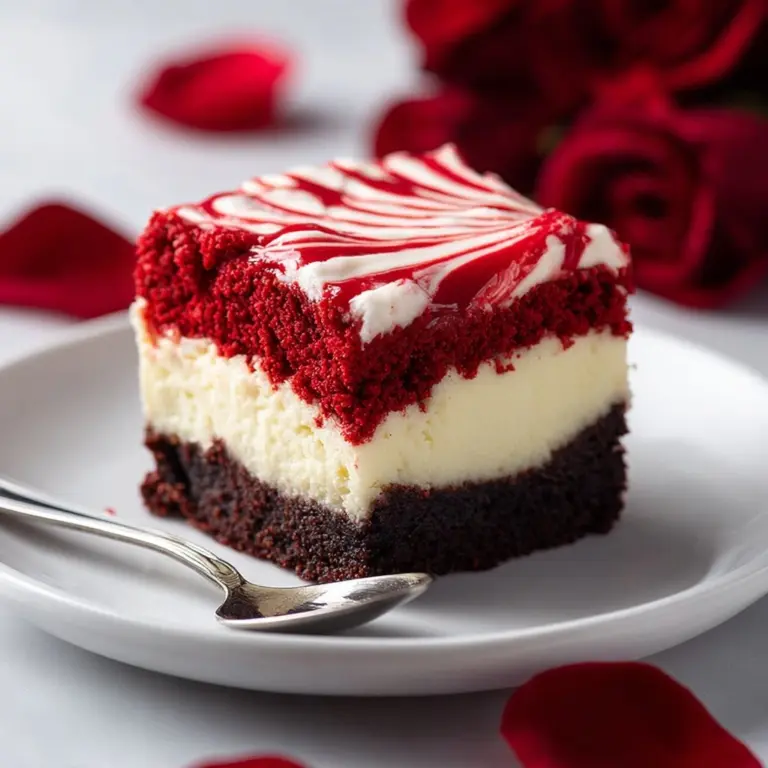 Red Velvet Cheesecake Brownies Recipe
