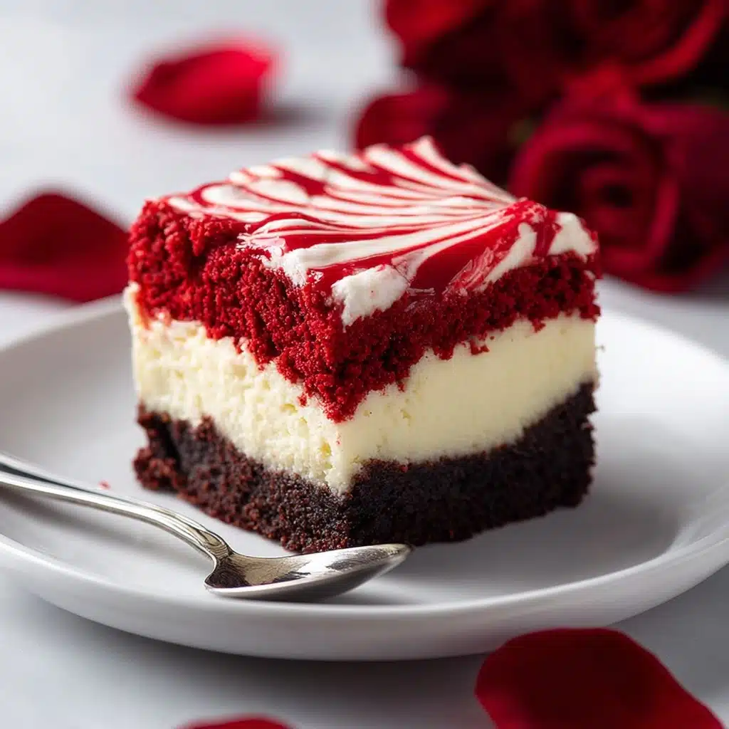 Red Velvet Cheesecake Brownies Recipe