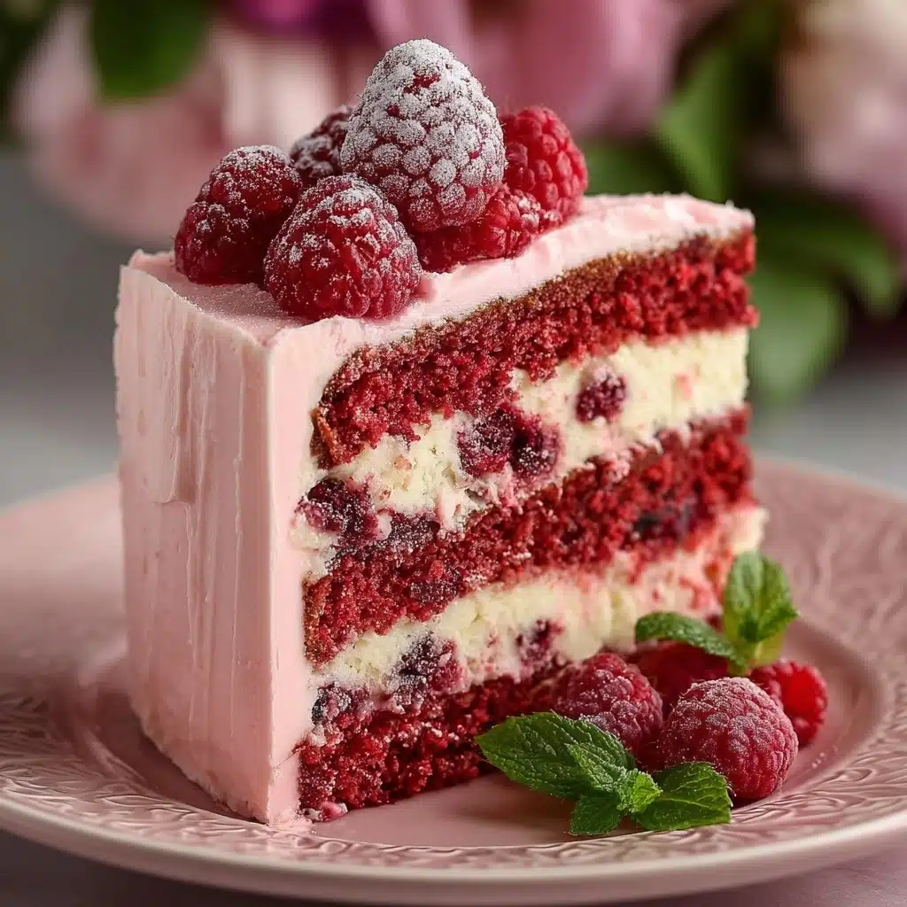 Raspberry Layer Cake: Recipe - Recipe Image