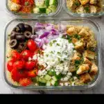 Greek Chicken Quinoa Bowl Recipe