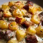Garlic Parmesan Crockpot Chicken and Potatoes Recipe