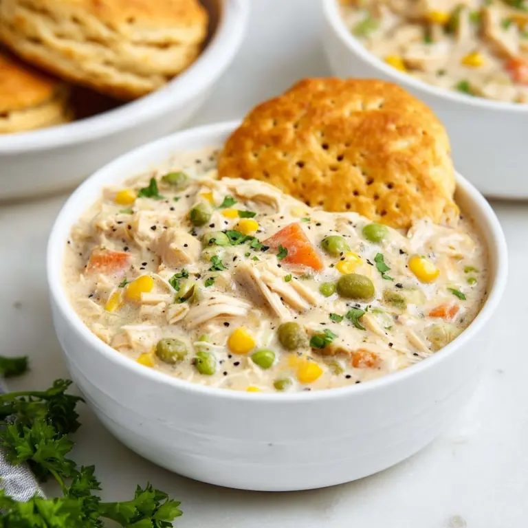 Easy Slow Cooker Chicken Pot Pie Recipe