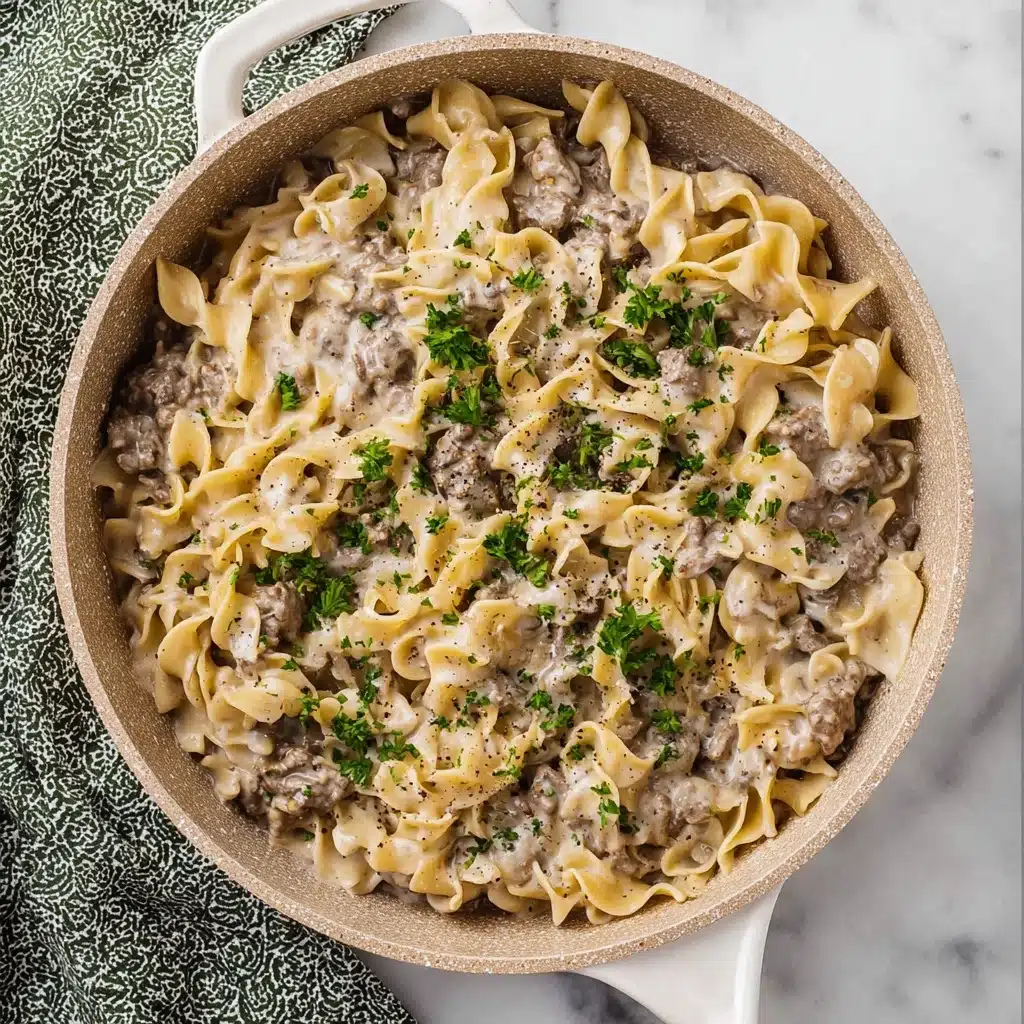 30-Minute Ground Beef Stroganoff Recipe - Recipe Image
