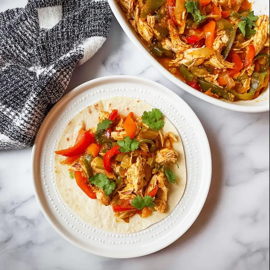 Crockpot Chicken Fajitas Recipe - Recipe Image