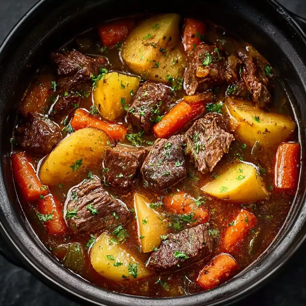 Crock Pot Beef Stew Recipe - Recipe Image