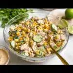 Street Corn Creamy Cucumber Salad Recipe
