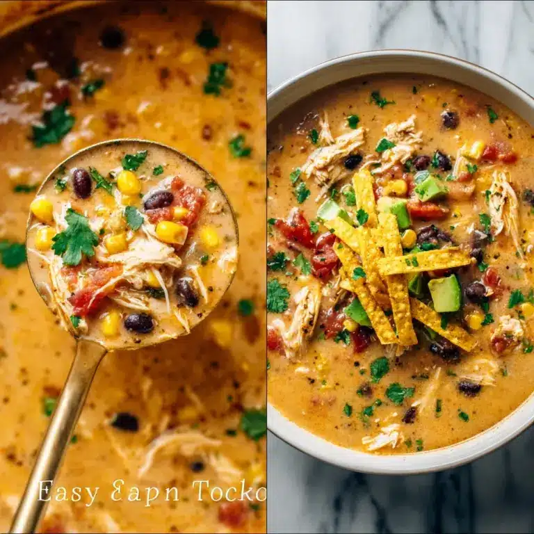 Easy Chicken Taco Soup Recipe