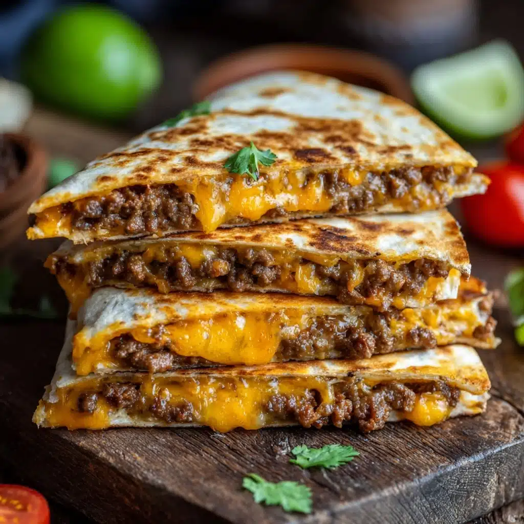 Smashburger Quesadillas Recipe