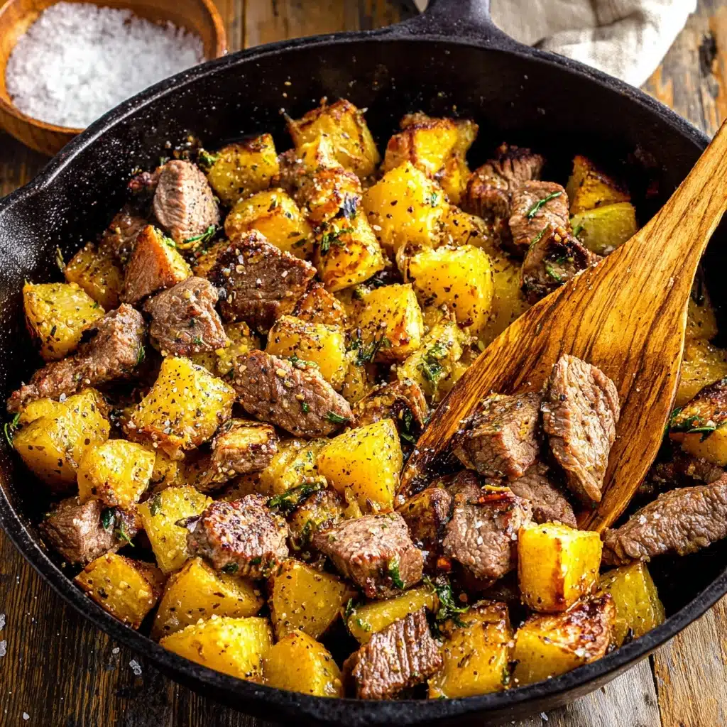 Steak and Potato Bake Recipe - Recipe Image