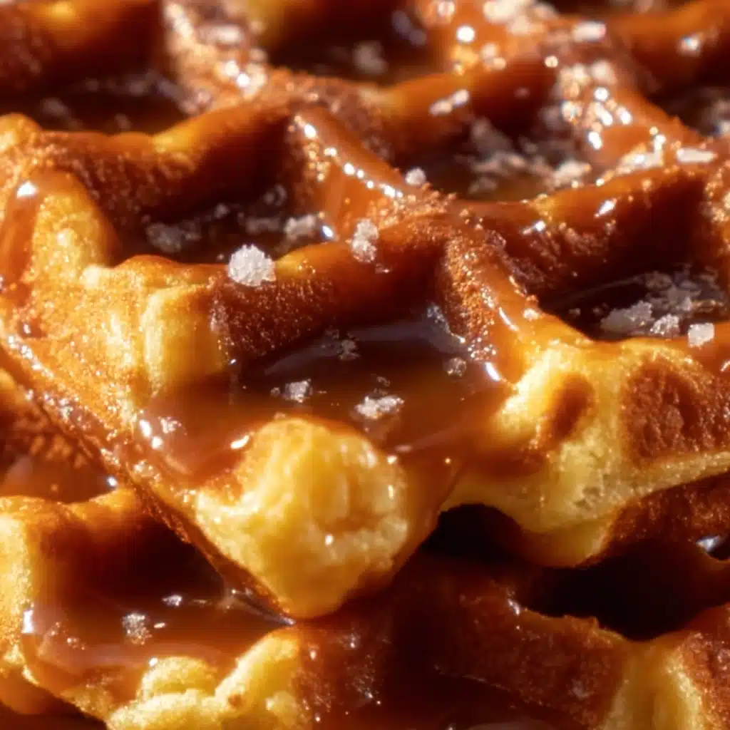 Apple Fritter Waffle Donuts Recipe - Recipe Image