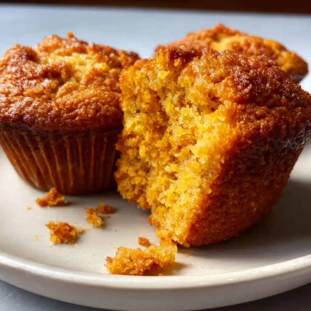 finsHealthy Greek Yogurt Pumpkin Muffins Recipe - Recipe Image