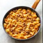 Creamy Beef and Shells Recipe