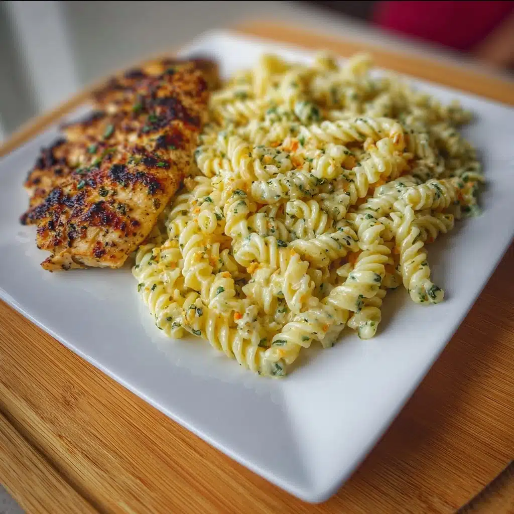 Creamy Garlic Parmesan Chicken Pasta Recipe - Recipe Image