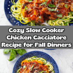 Slow Cooker Chicken Cacciatore Recipe