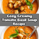 Creamy Tomato Basil Soup Recipe