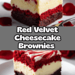 Red Velvet Cheesecake Brownies Recipe